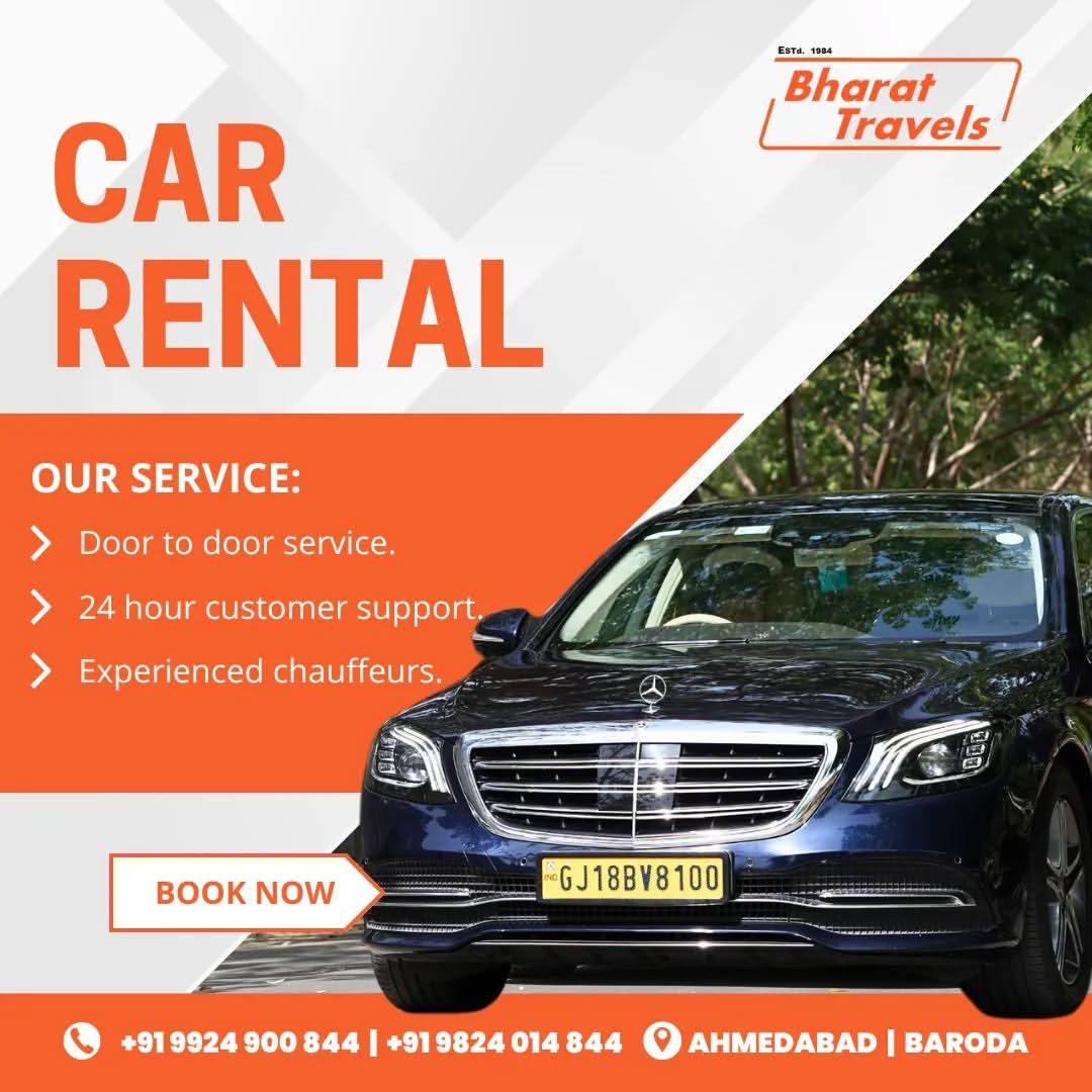 Luxury car rental in ahmedabad